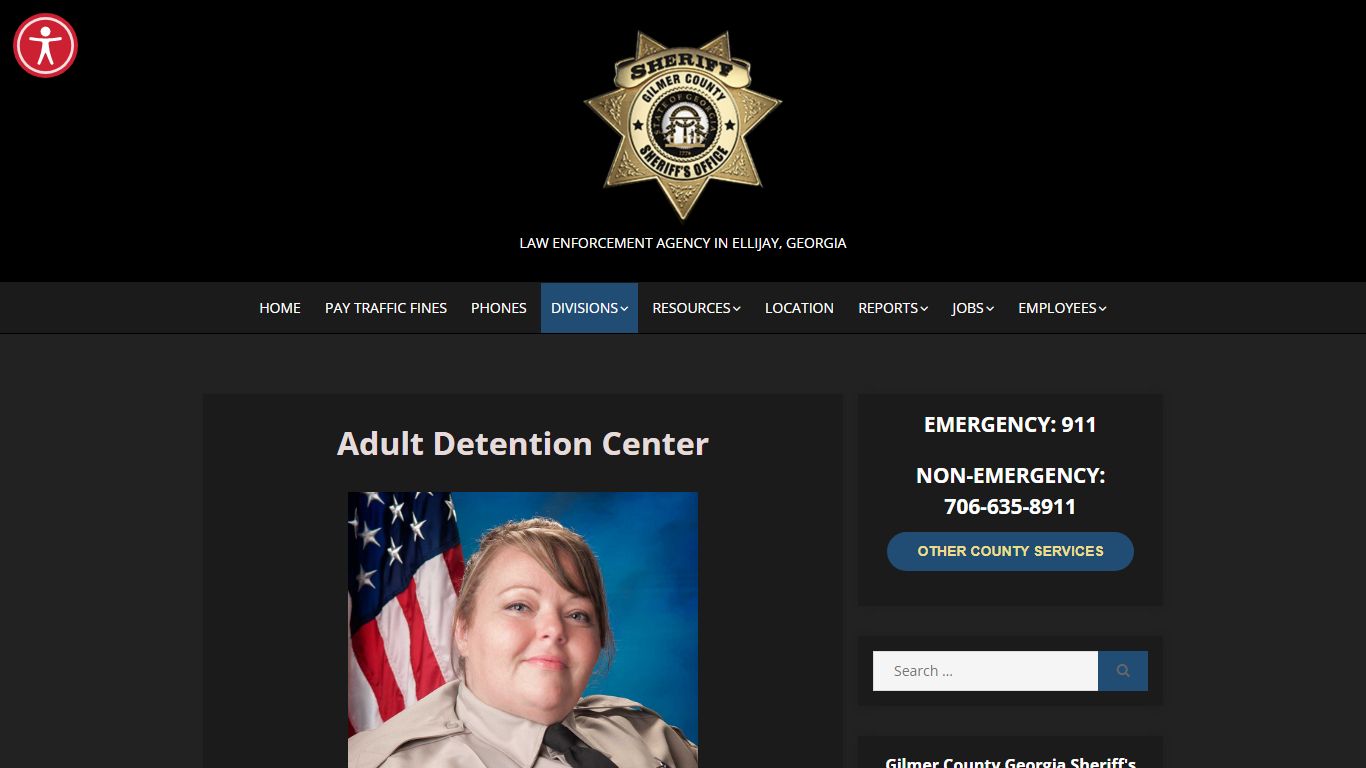 Adult Detention Center Jail | Sheriffs Office - Gilmer County
